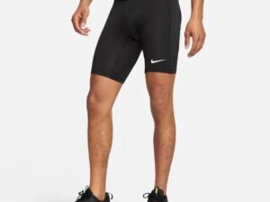 LICRA CORTA NIKE PRO NEGRO BLANCO