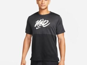 CAMISETA NIKE RUNNING WILD HOMBRE NEGRA