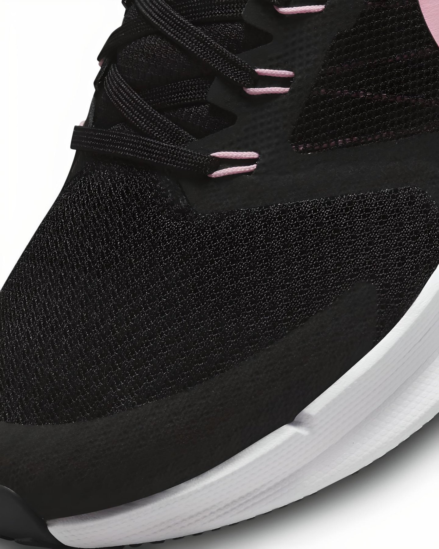 TENIS NIKE MUJER RUN SWIFT 3 NEGRO ROSA