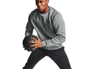BUZO UNDER ARMOUR RIVAL FLEECE CREW GRIS