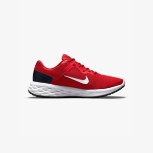 TENIS NIKE REVOLUTION 6 ROJO HOMBRE