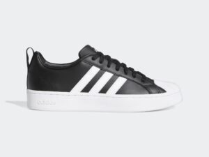 TENIS ADIDAS COURT LOW STREETCHECK NEGRO