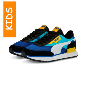 TENIS PUMA NIÑO FUTURE RIDER SPLASH AZUL