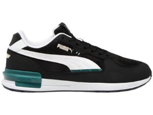 TENIS PUMA HOMBRE GRAVITON NEGRO VERDE