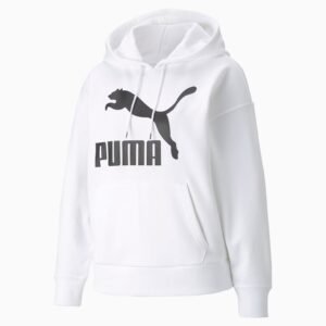BUZO CON CAPOTA PUMA MUJER CLASSICS LOGO