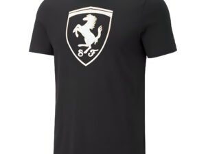 CAMISETA PUMA FERRARI RACE BIG SHIELD NEGRO