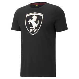 CAMISETA PUMA FERRARI RACE BIG SHIELD NEGRO