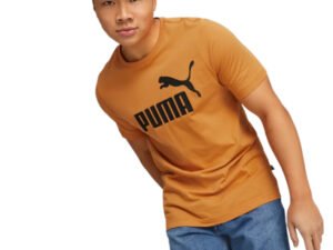 CAMISETA PUMA HOMBRE ESS LOGO TEE CAFE N