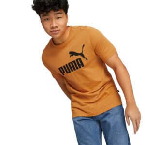 CAMISETA PUMA HOMBRE ESS LOGO TEE CAFE N