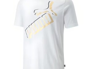 CAMISETA PUMA HOMBRE ESS+ BIG LOGO FOIL