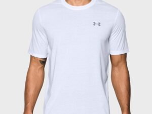 CAMISETA UNDER ARMOUR HOMBRE RUNNING BLANCO