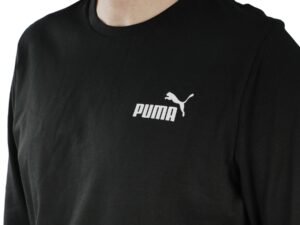 BUZO PUMA ESS SMALL LOGO NEGRO HOMBRE