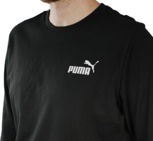 BUZO PUMA ESS SMALL LOGO NEGRO HOMBRE
