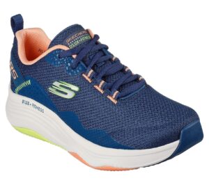 TENIS SKECHERS MESH DECO NEGRO MUJER