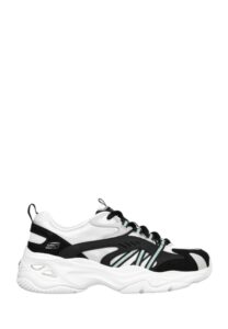 TENIS SKECHERS DLITE 4.0 NEGRO BLANCO MU