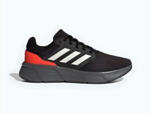 TENIS ADIDAS HOMBRE GALAXY 6 NEGRO ROJO