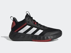 TENIS ADIDAS OWNTHEGAME NEGRO-ROJO HOMBR