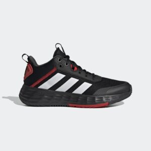 TENIS ADIDAS OWNTHEGAME NEGRO-ROJO HOMBR