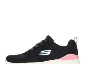 TENIS SKECHERS MUJER ENGINEERED MESH NEG