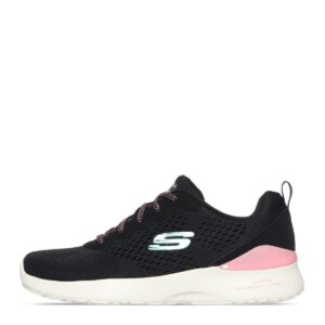 TENIS SKECHERS MUJER ENGINEERED MESH NEG