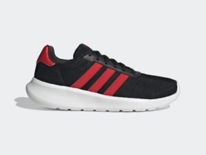 TENIS ADIDAS LITE RACER 3.0 NEGRO ROJO H