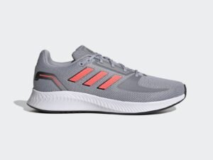 TENIS ADIDAS RUN FALCON 2.0 GRIS HOMBRE