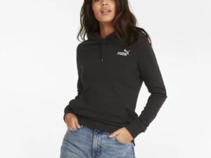 BUZO CAPOTA ESS+ EMBROIDERY HOODIE NEGR
