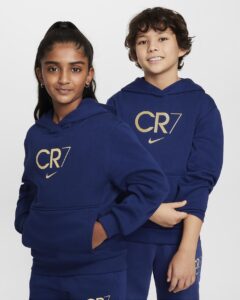 BUZO CON CAPOTA NIKE NIÑO CR7 CLUB FLEE