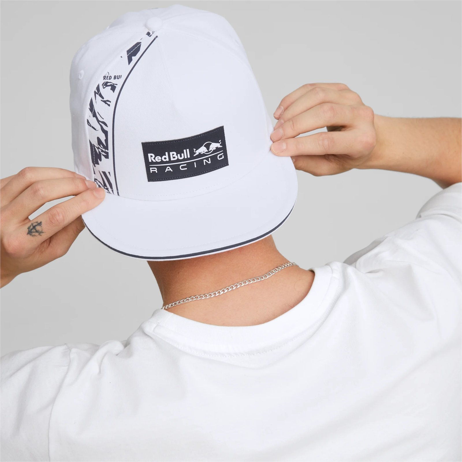 GORRA PLANA PUMA RED BULL RACING BLANCO