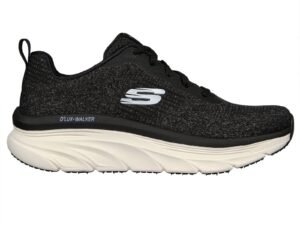 TENIS SKECHERS ENGINEERED KNIT NEGRO MUJ