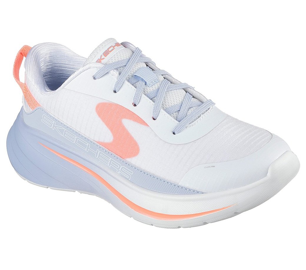 Tenis Skechers Niñas Wave 92 303572L-WLBL Blanco Coral