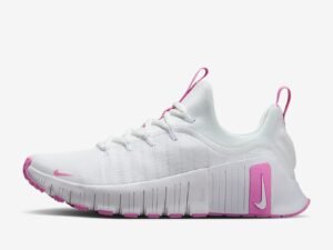 Tenis Nike Mujer Free Metcon 6 Blanco Rosa FJ7126-109 Training