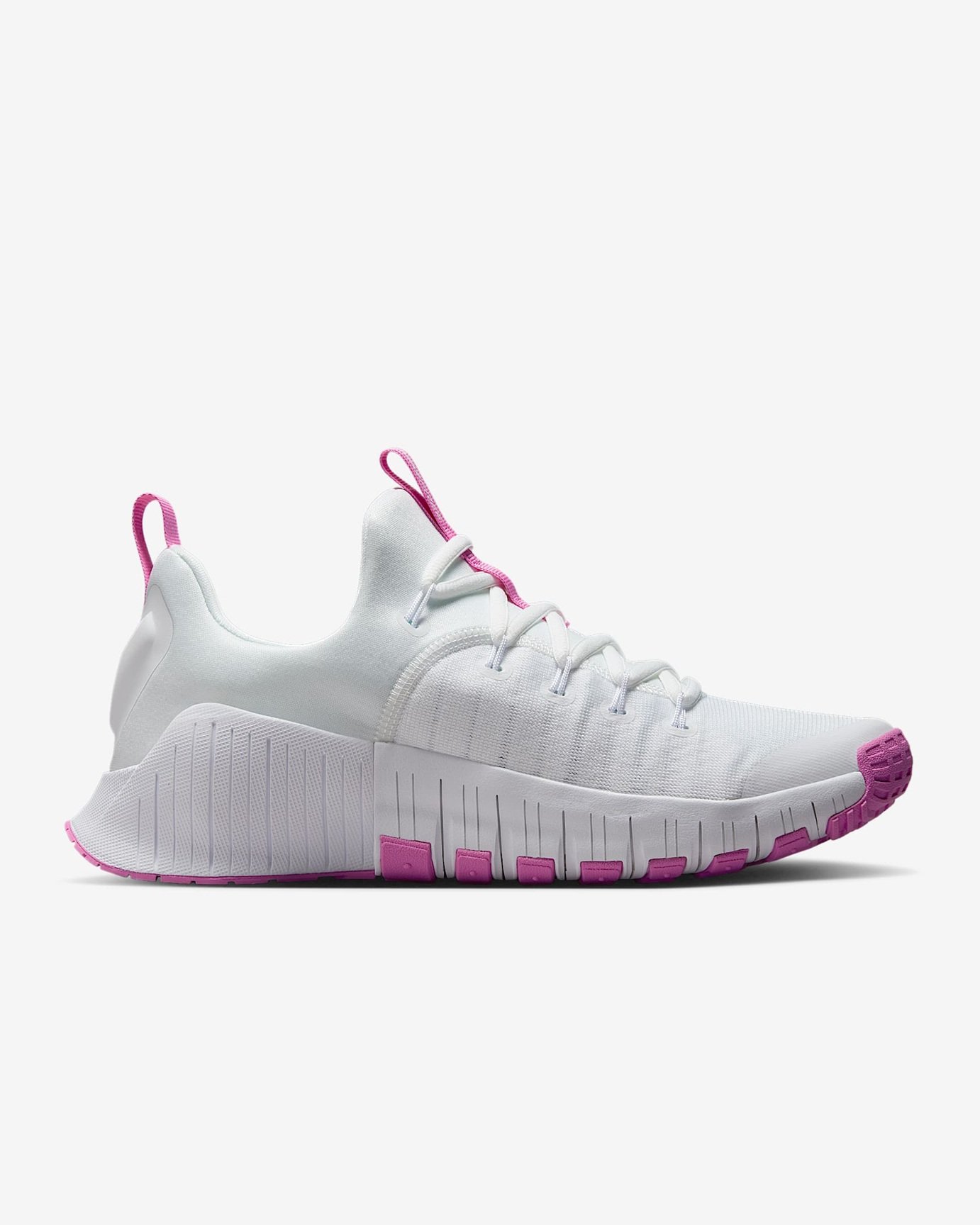Tenis Nike Mujer Free Metcon 6 Blanco Rosa FJ7126-109 Training - Image 3