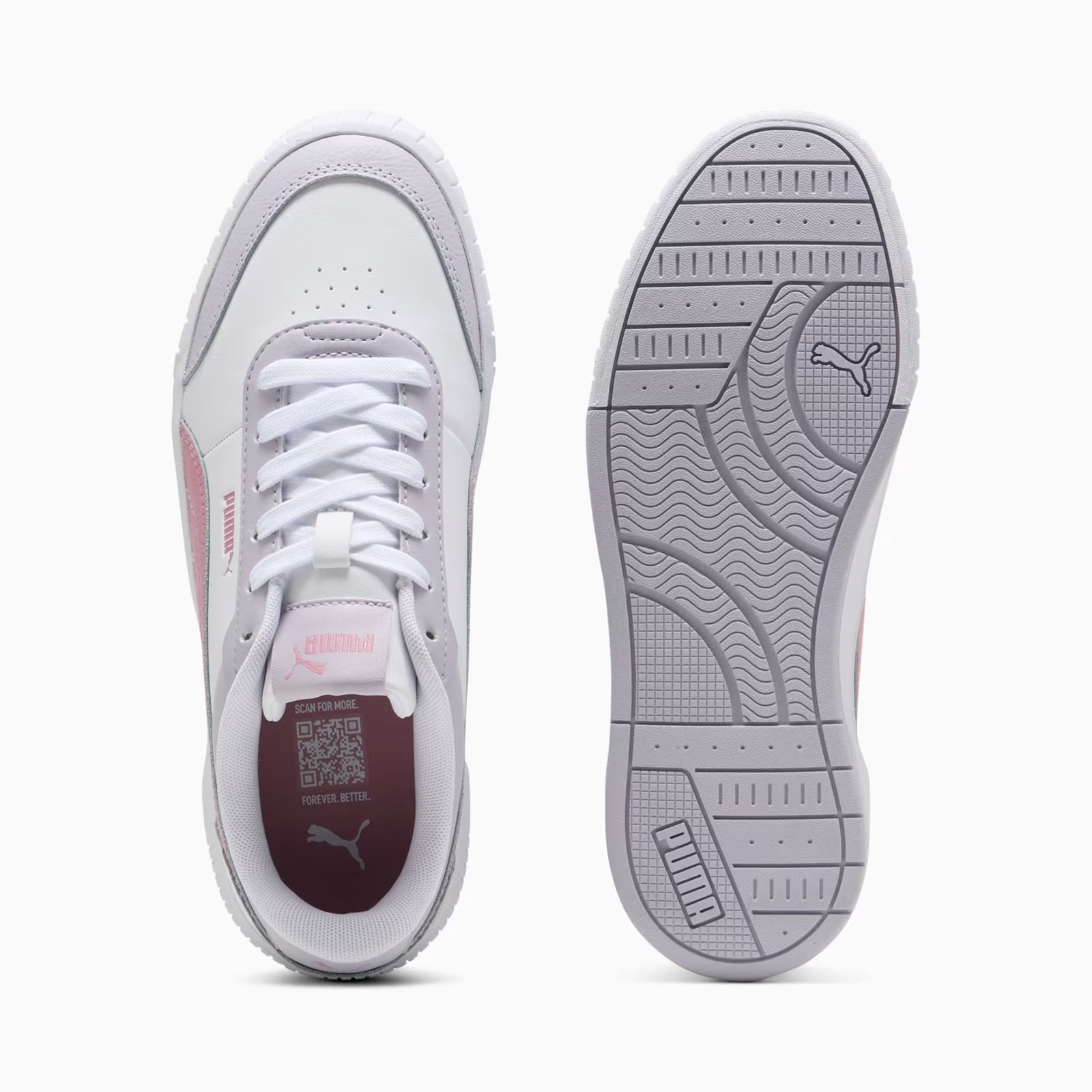 Tenis Puma Mujer Carina Mia 402637-12 Blanco Casual - Image 5