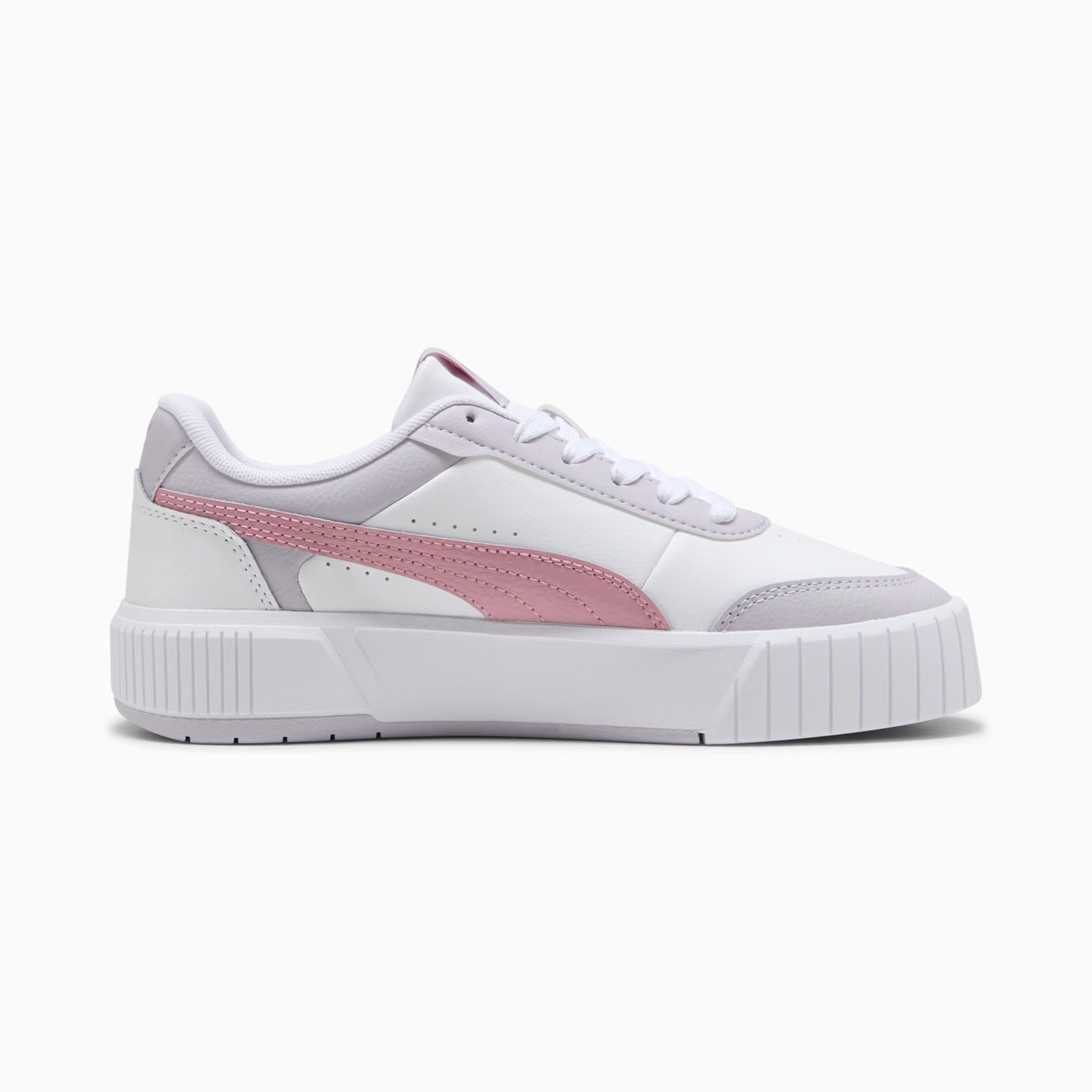 Tenis Puma Mujer Carina Mia 402637-12 Blanco Casual - Image 4