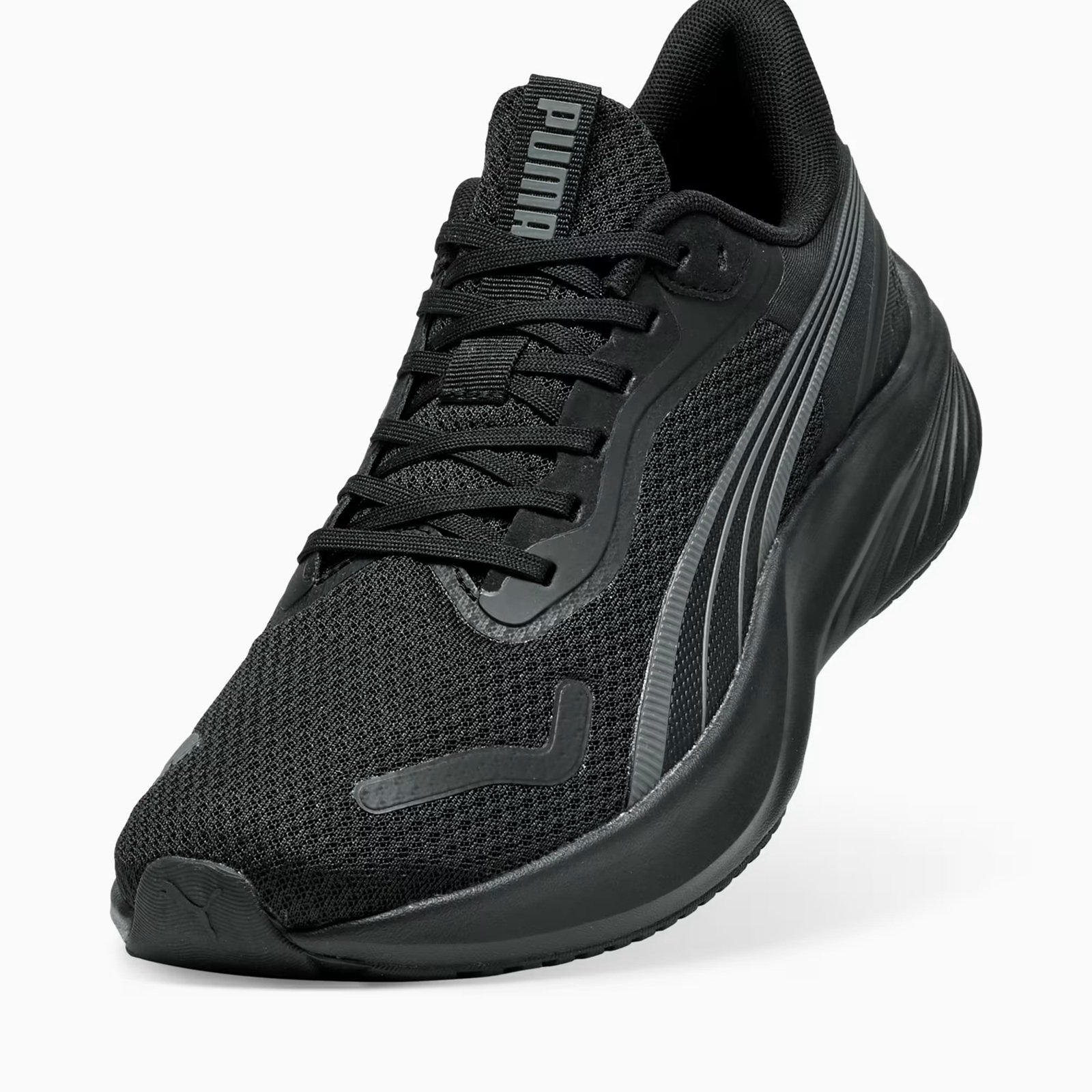 Tenis Puma Hombre Pounce Lite Negro Gris 310778-14 Running
