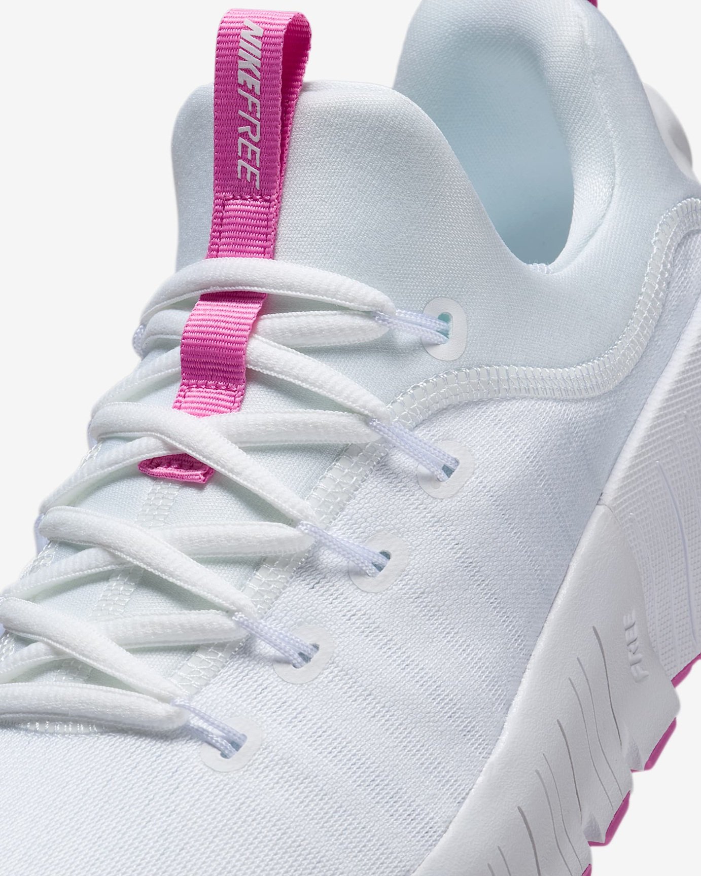Tenis Nike Mujer Free Metcon 6 Blanco Rosa FJ7126-109 Training - Image 6