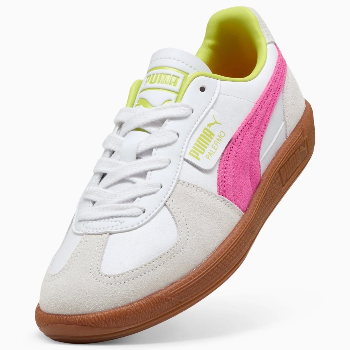 Tenis Puma Mujer Palermo Leather 396464-25 Blanco Casual