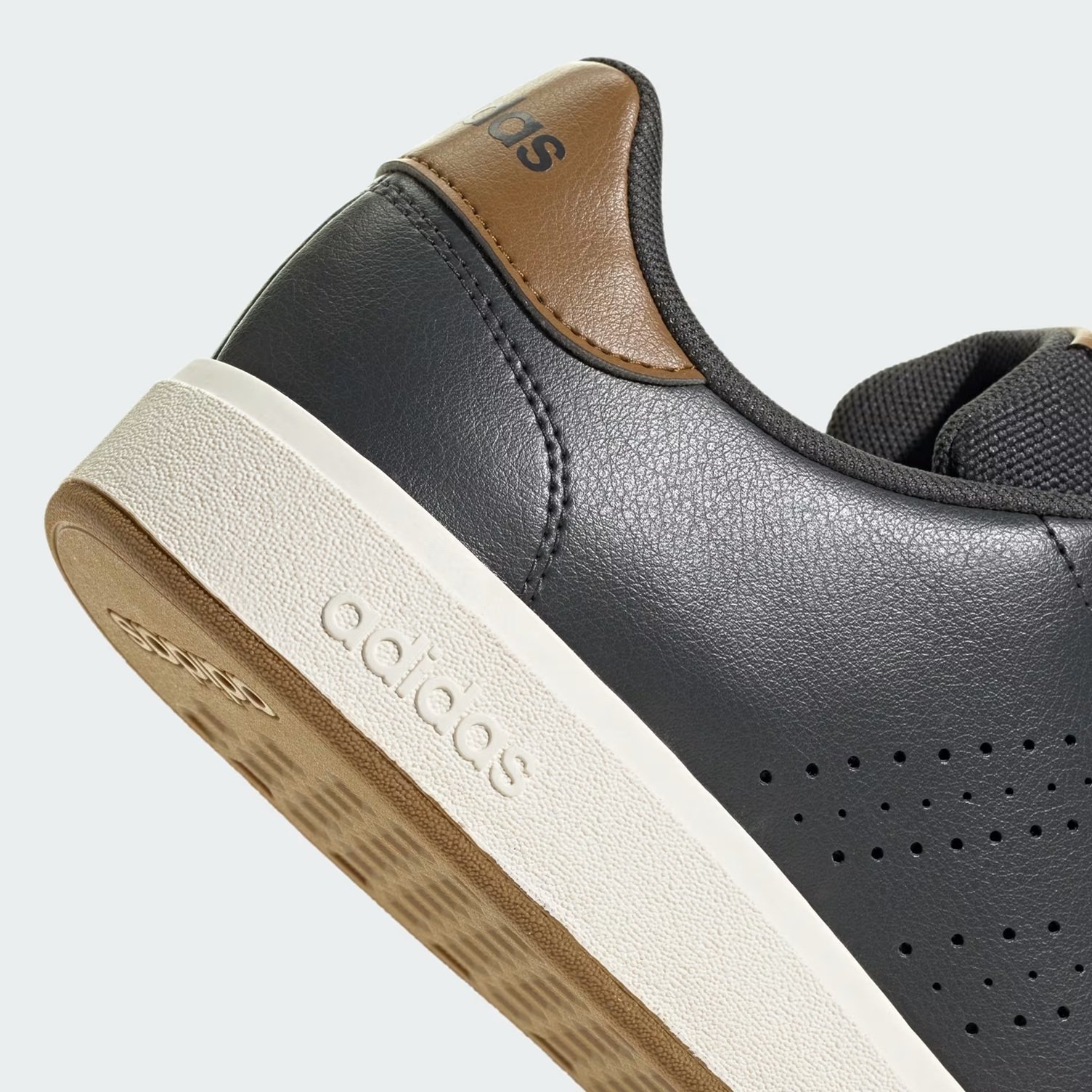 Tenis Adidas Hombre Advantage Base 2.0 JQ0389 Gris Oscuro