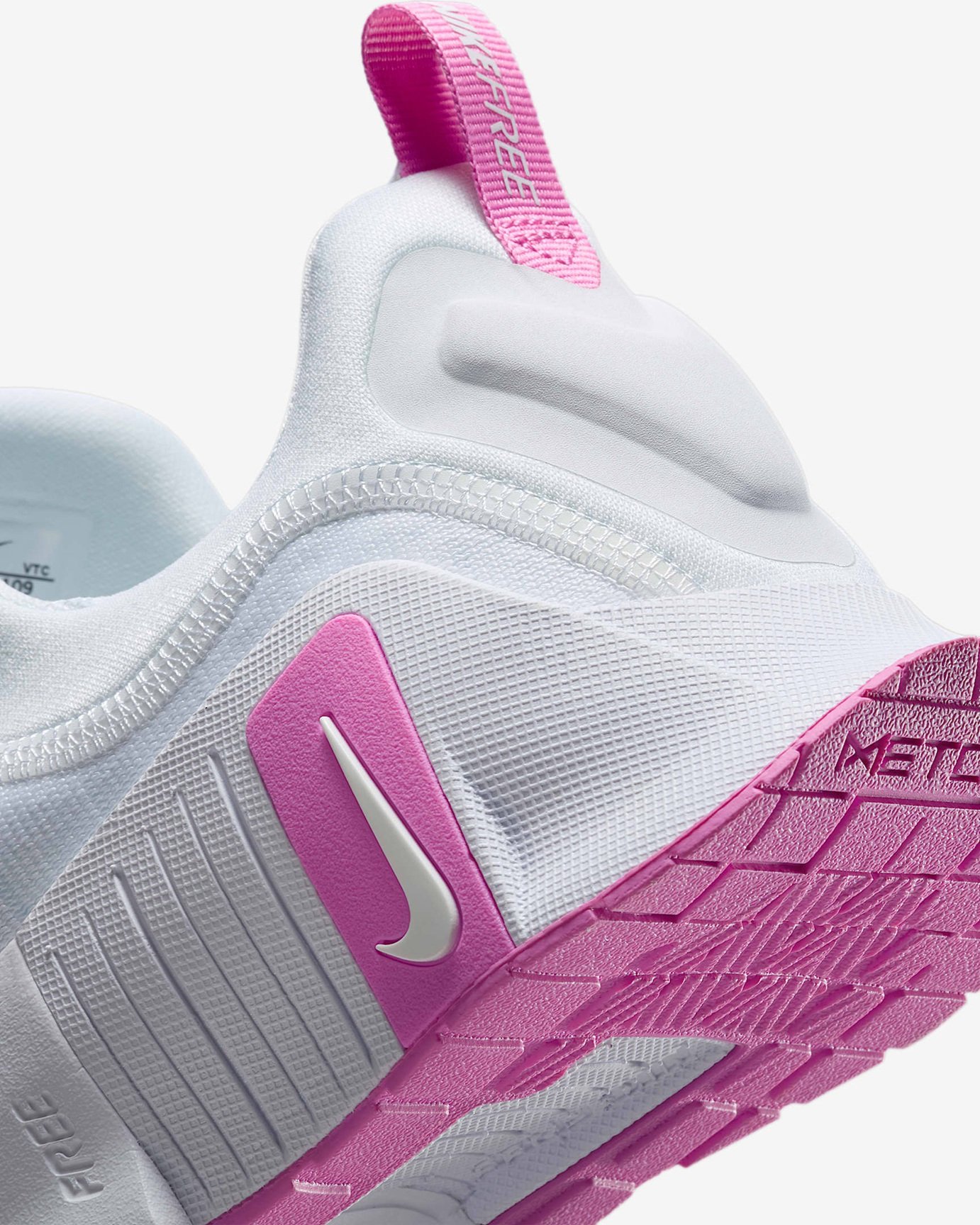 Tenis Nike Mujer Free Metcon 6 Blanco Rosa FJ7126-109 Training - Image 5