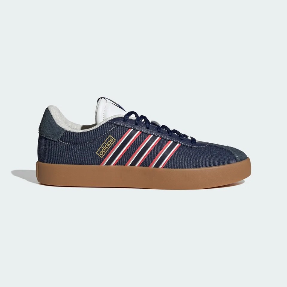 Tenis Adidas Hombre VL Court 3.0 JR8591 Azul Casual