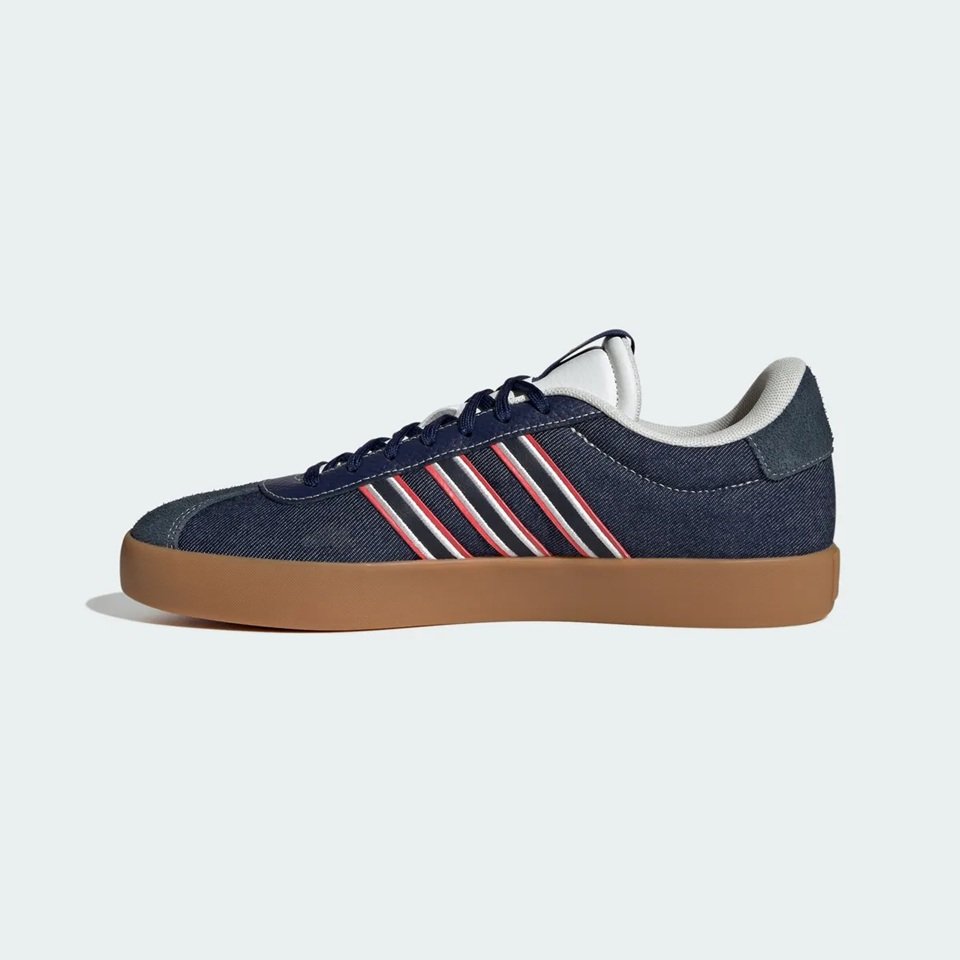 Tenis Adidas Hombre VL Court 3.0 JR8591 Azul Casual - Image 3