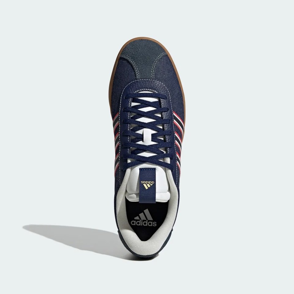Tenis Adidas Hombre VL Court 3.0 JR8591 Azul Casual - Image 9
