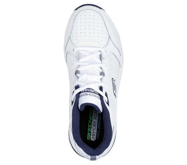 Tenis Skechers Hombre Durham Delck 232730-WNV Blanco Diario