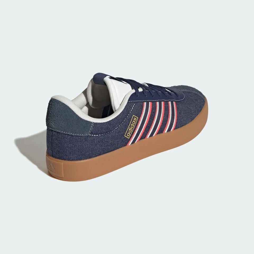 Tenis Adidas Hombre VL Court 3.0 JR8591 Azul Casual - Image 6