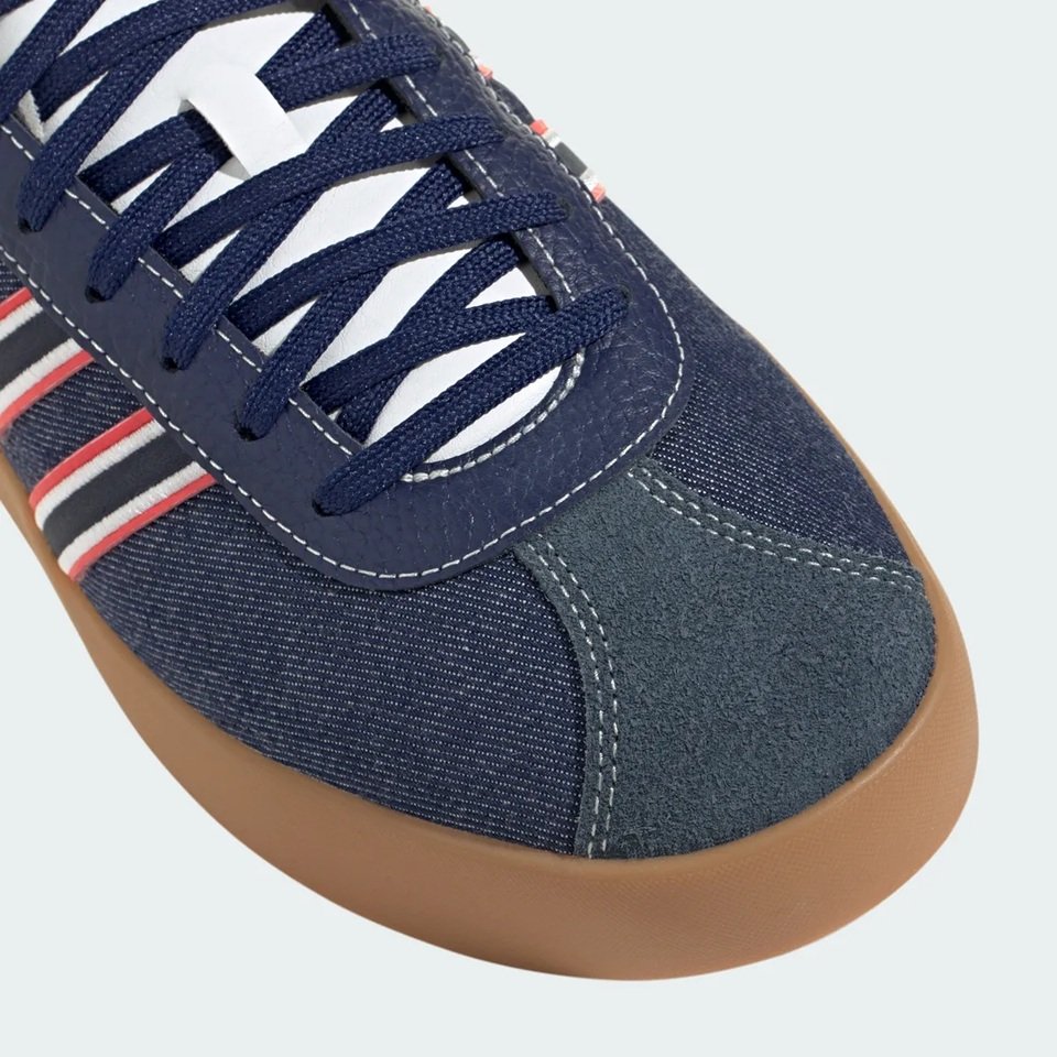 Tenis Adidas Hombre VL Court 3.0 JR8591 Azul Casual