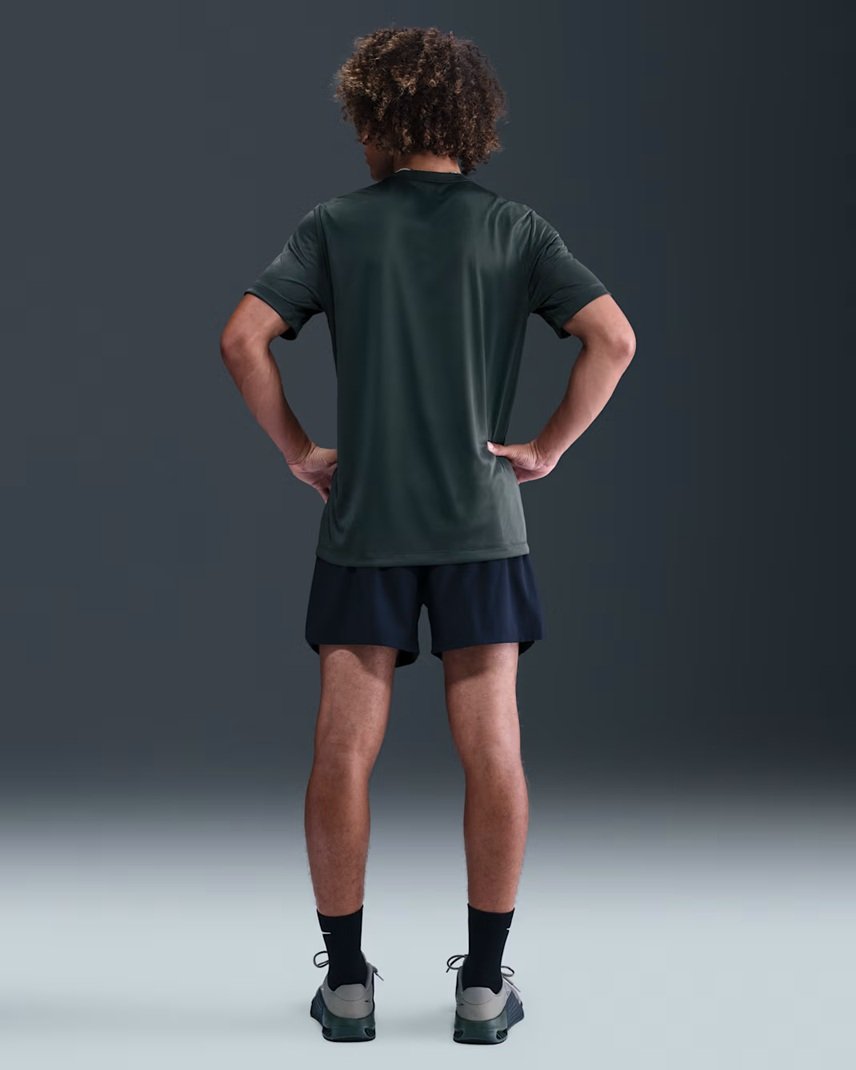 Camiseta Nike Hombre Dri Fit Relaxed Reset DX0989-390 Verde Training