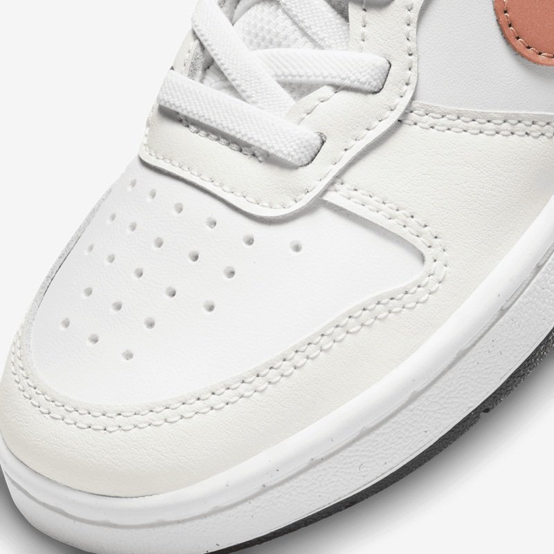 Tenis Nike Niño Court Borough Low 2 Recraft BQ5451-116 Blanco