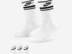 Medias Nike Unisex Essential DX5089-103 Blancas Deportivas