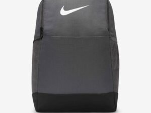 Morral Nike Brasilia 9.5 24L DH7709-068 Gris Deportivo